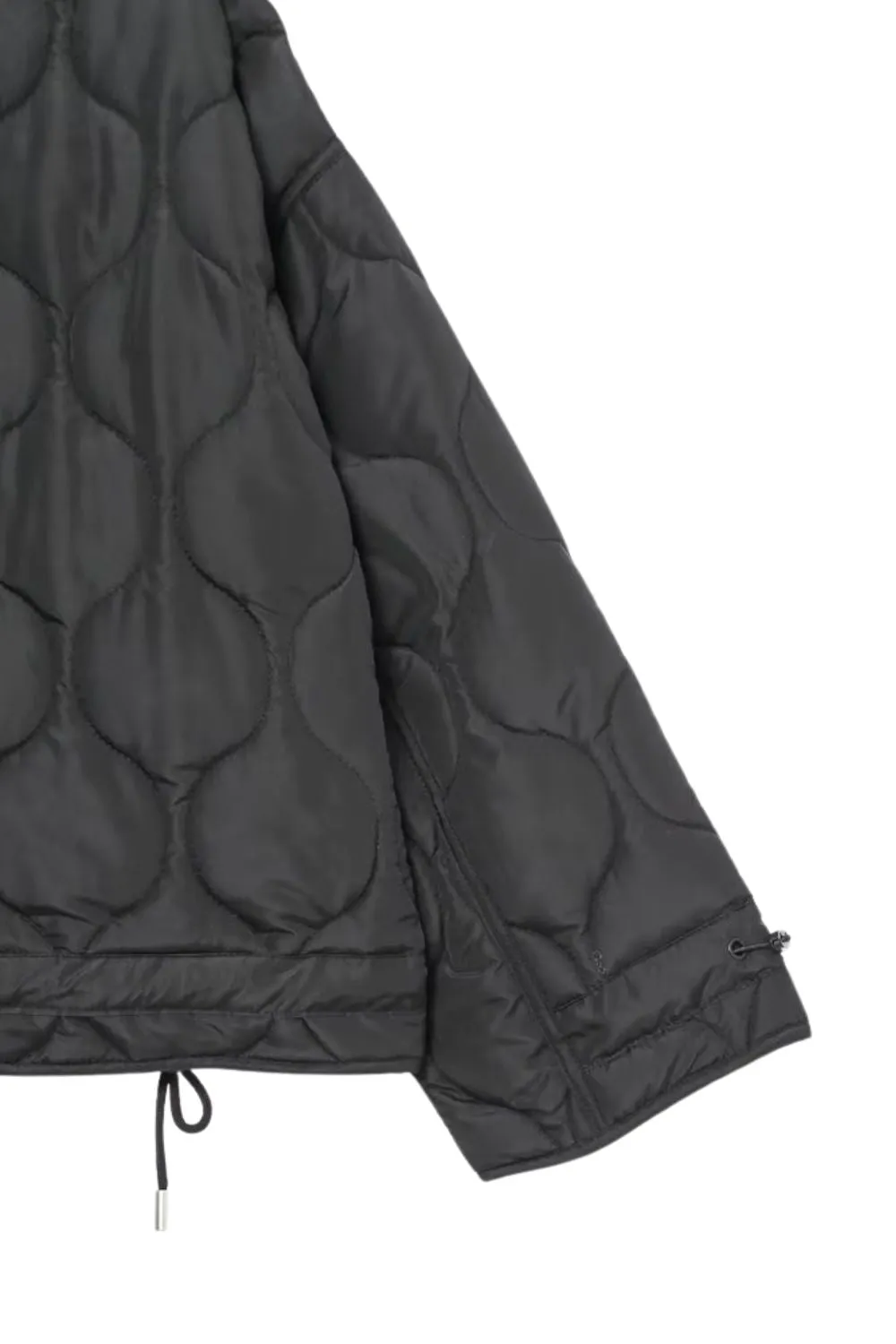 ‘ Carson’ Cotton Quilted Jacket with Stand Collar