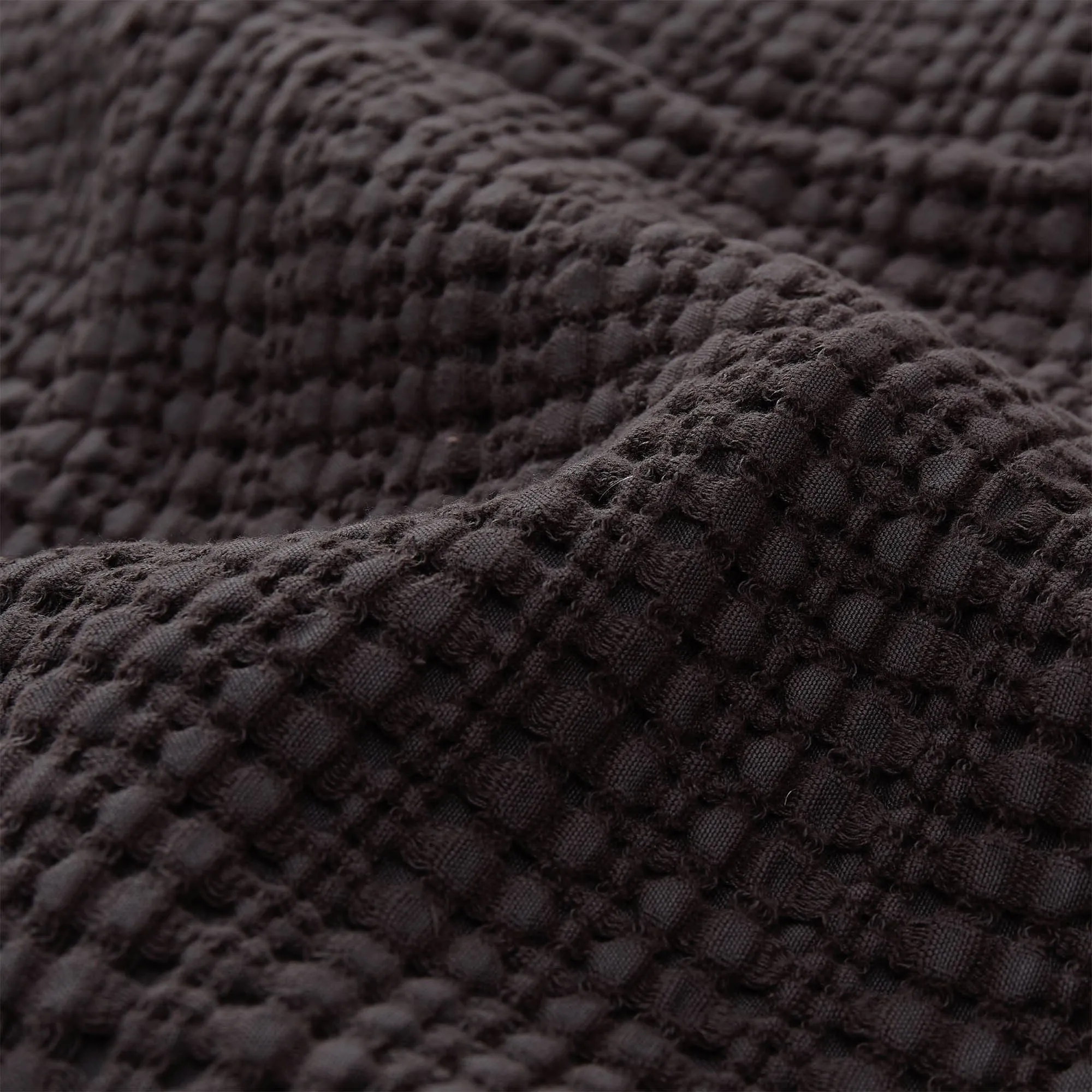 Anadia Cotton Bedspread [Charcoal]