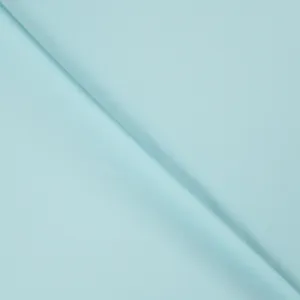 Aqua Solid Mikado Fabric