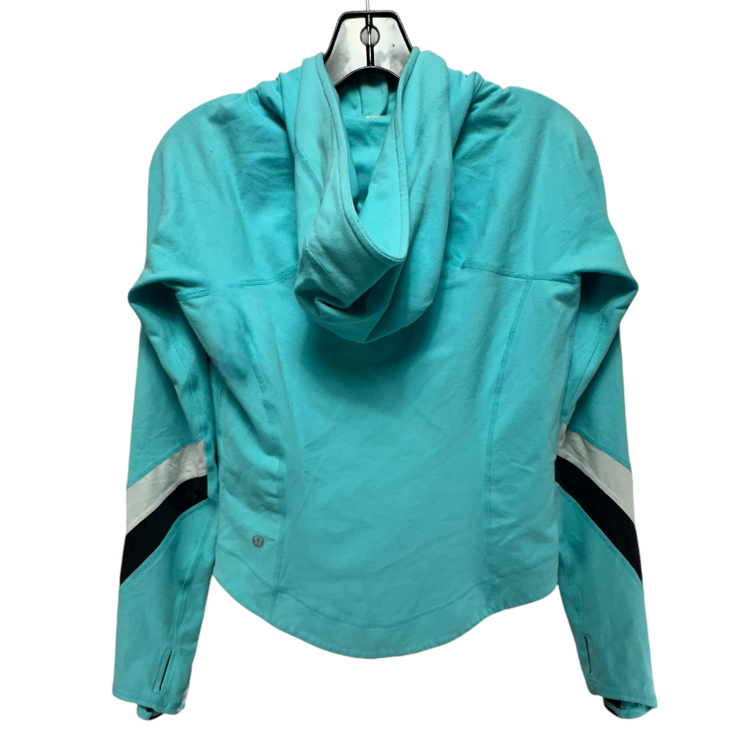 Athletic Jacket By Lululemon In Aqua, Size: S