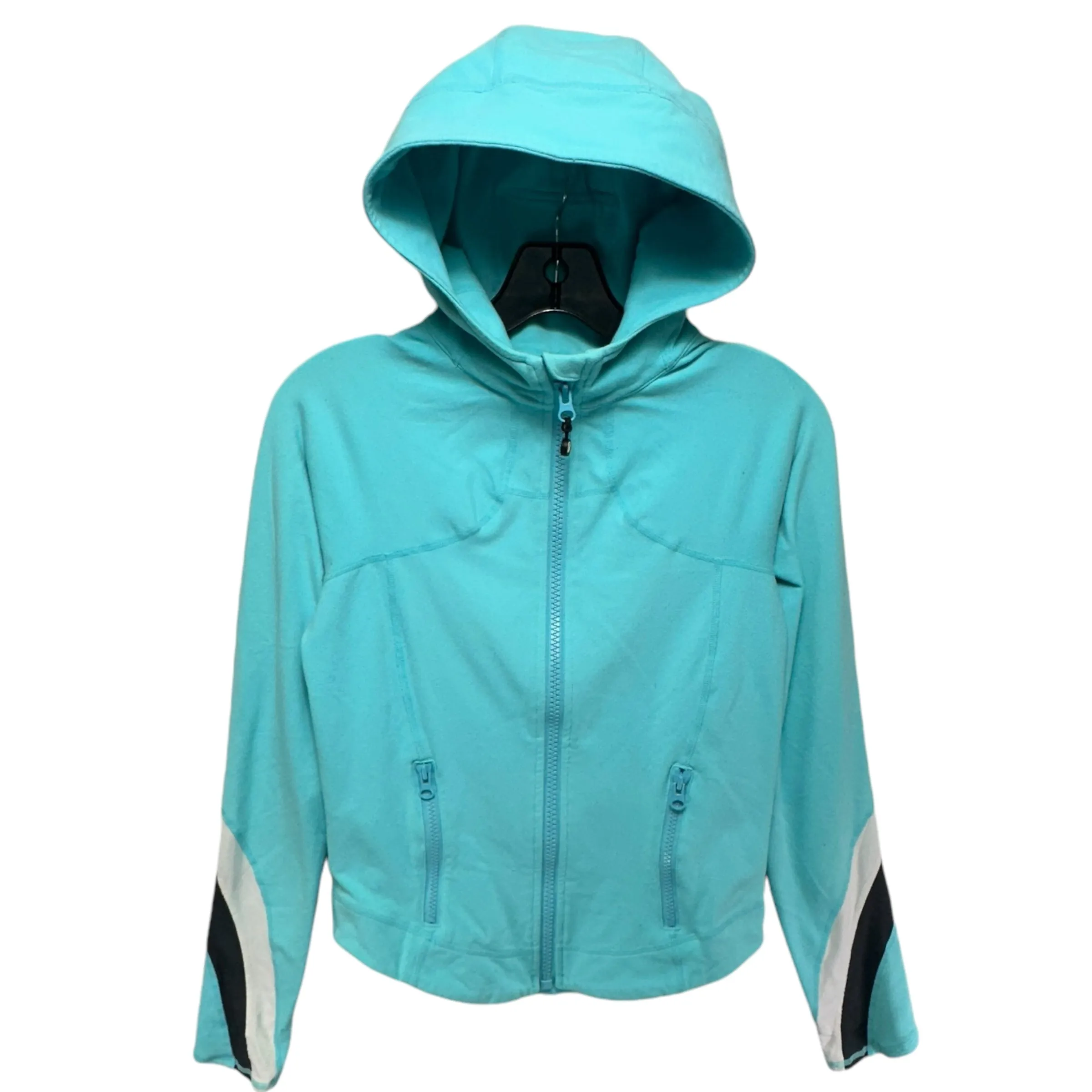 Athletic Jacket By Lululemon In Aqua, Size: S