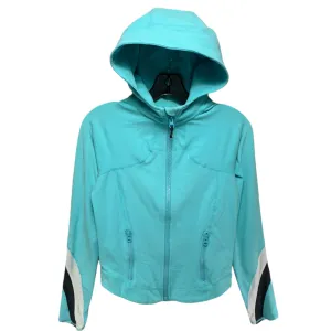 Athletic Jacket By Lululemon In Aqua, Size: S