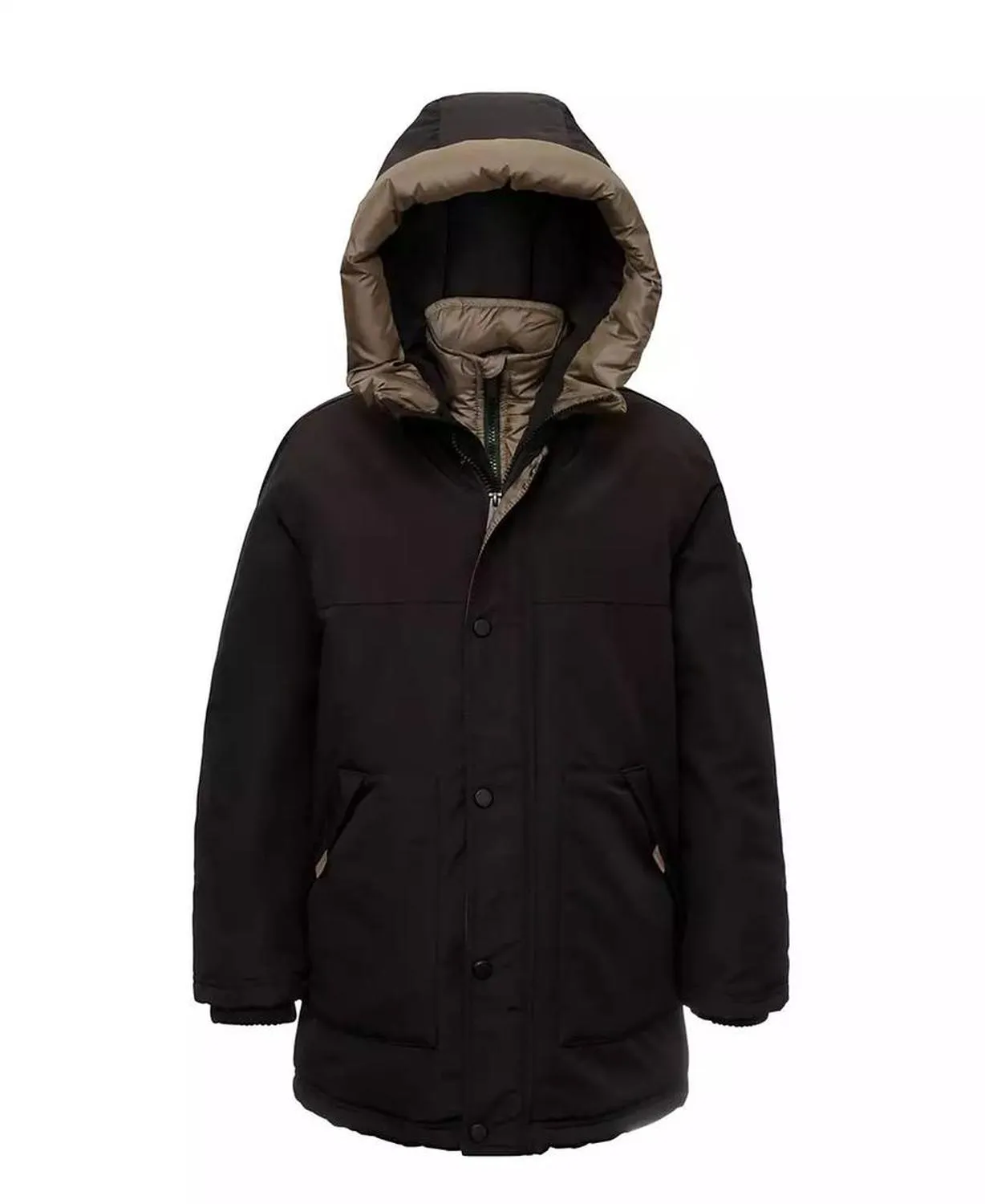 Big Boys Parka Jacket with Bib