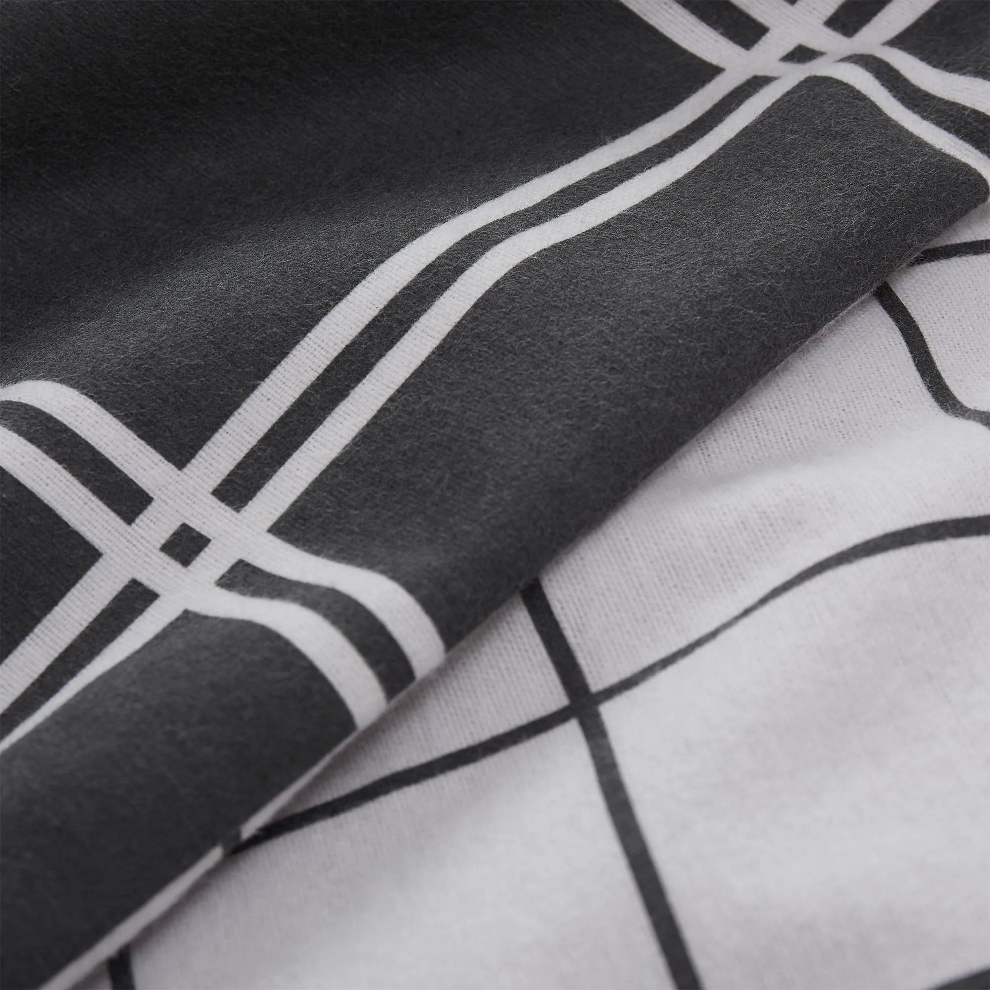 Brelade Pillowcase [Charcoal/Light grey]