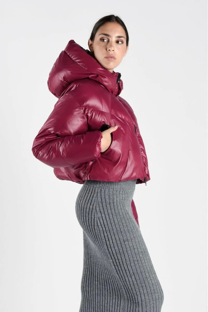 Canadian Classics - Dalhousie Short Coat: Cranberry