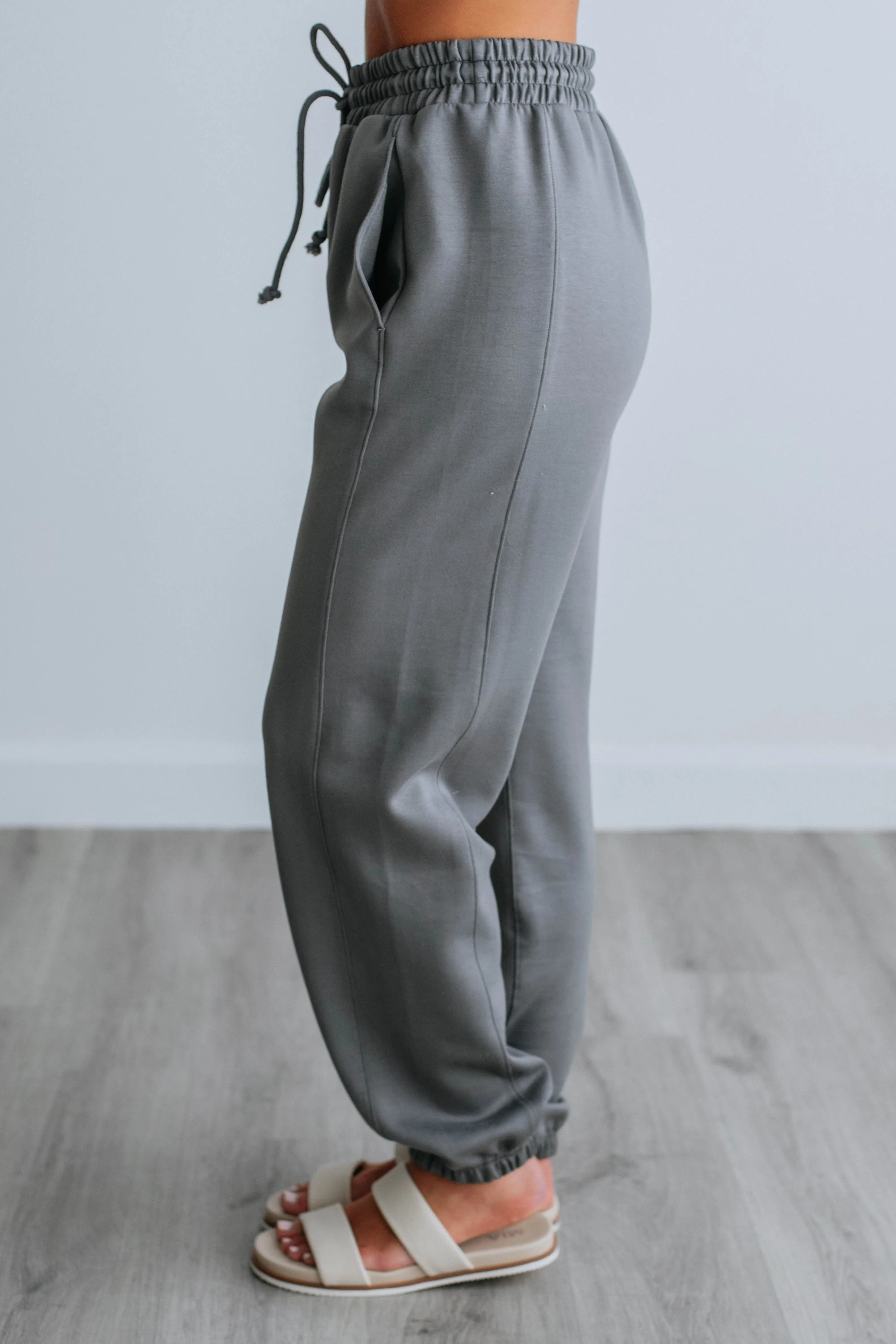 Corwin Lounge Joggers - Charcoal