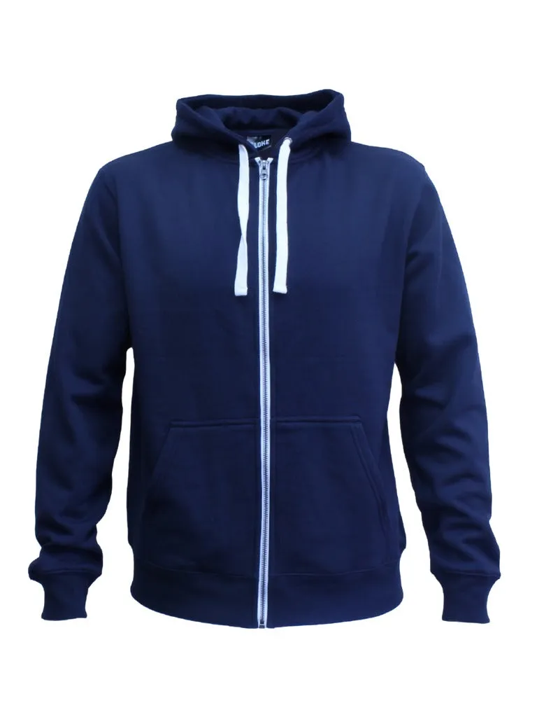 CZH Adults Contrast Zip Hoodie