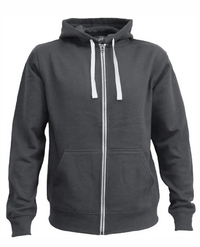 CZH Adults Contrast Zip Hoodie