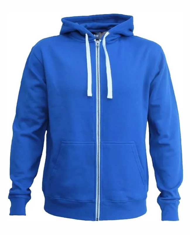 CZH Adults Contrast Zip Hoodie