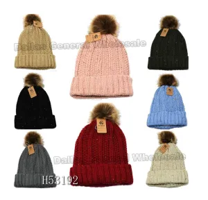 Girls Fashion Winter Beanies Wholesale