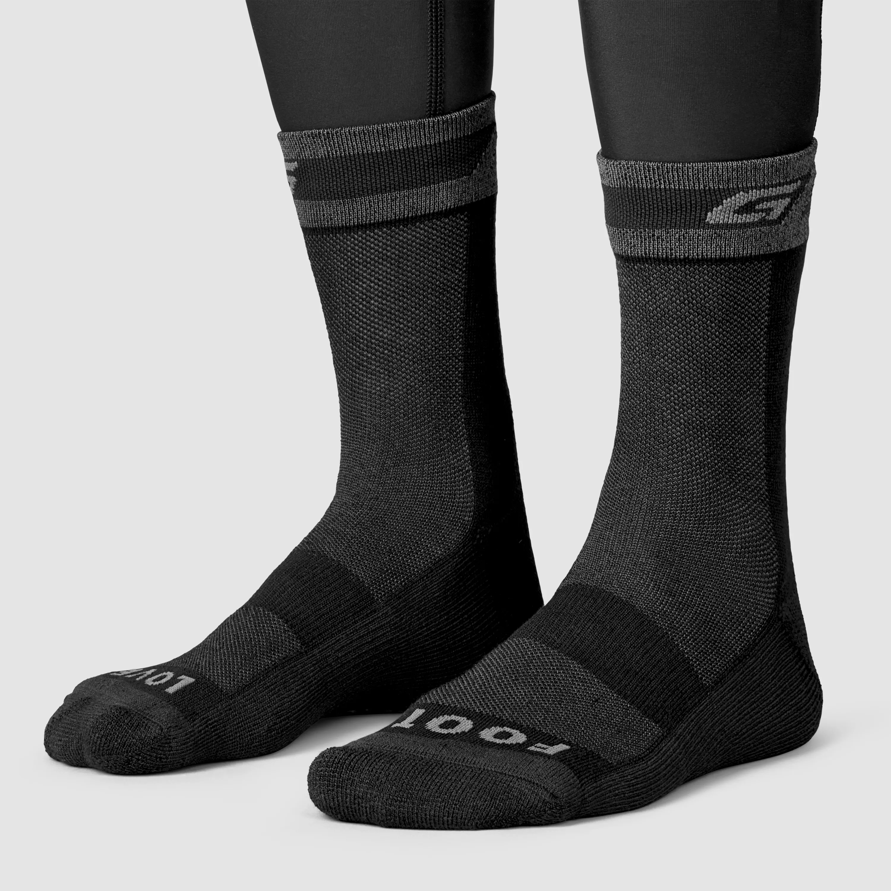 Gripgrab Merino Winter Sock Black | Buy Gripgrab Merino Winter Sock Black here | Outnorth