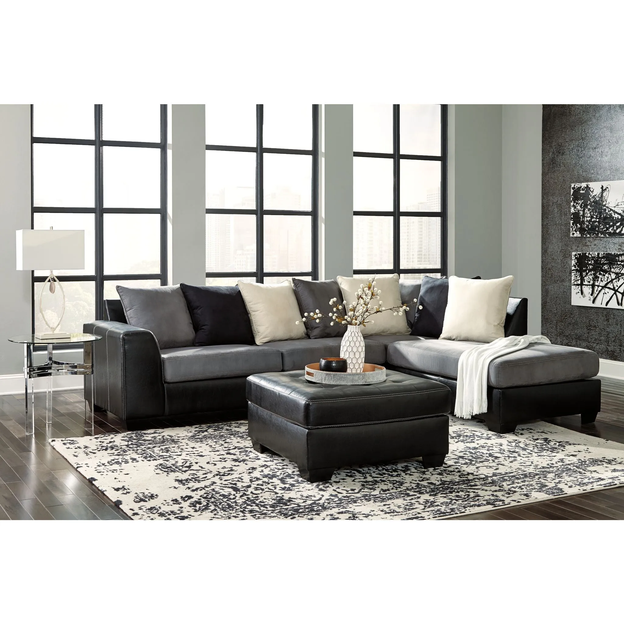 Jacurso 2 Piece RAF Sectional