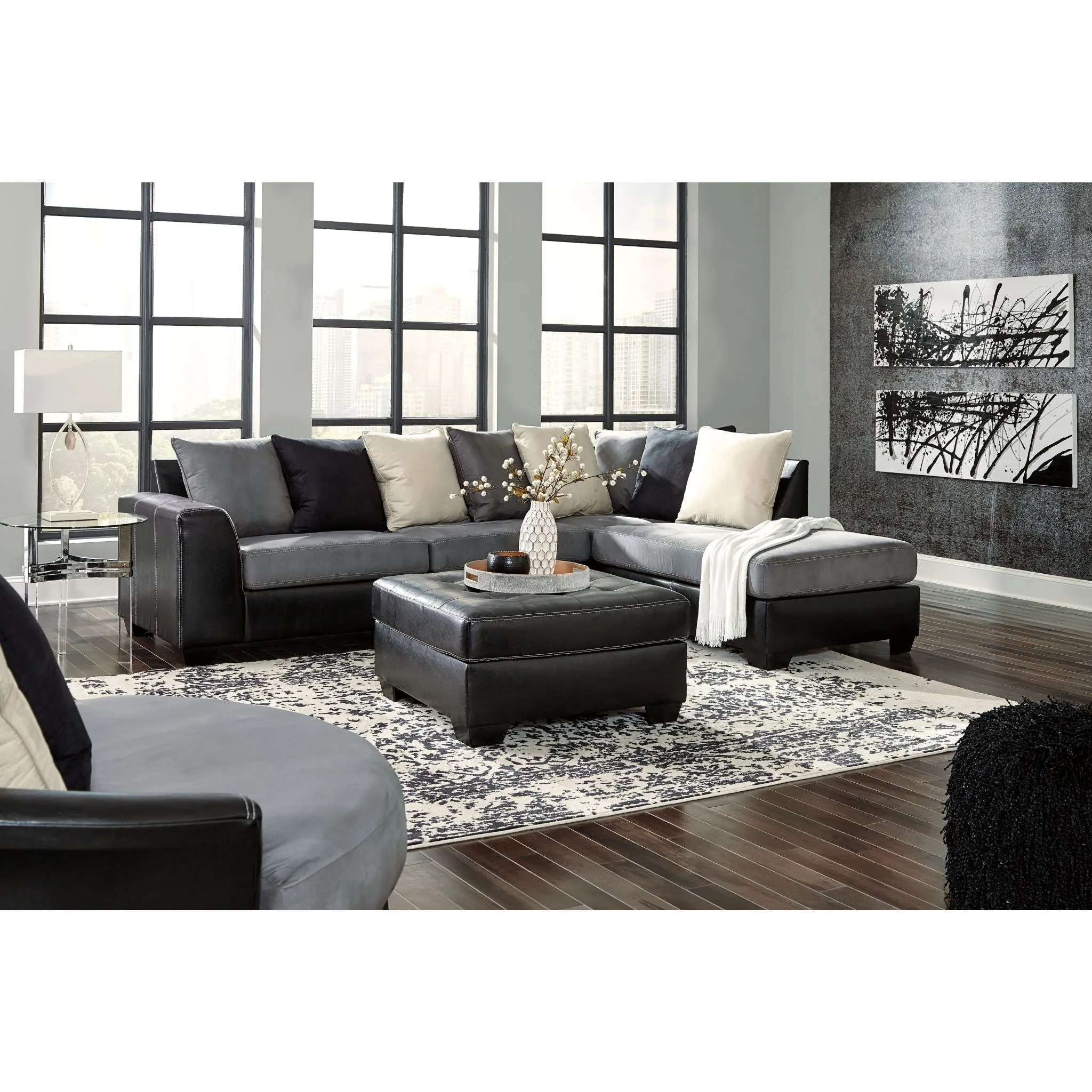 Jacurso 2 Piece RAF Sectional