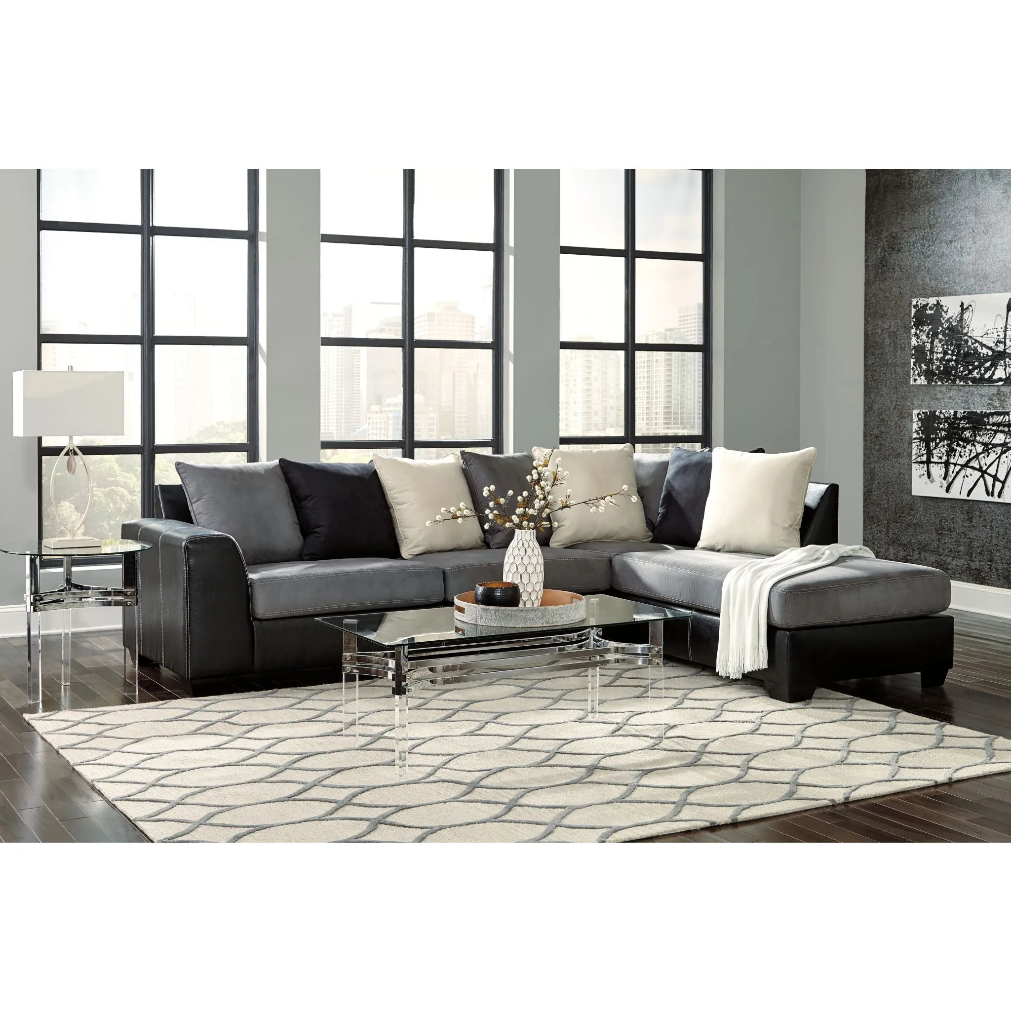 Jacurso 2 Piece RAF Sectional