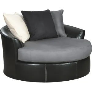 Jacurso Oversize Swivel Accent Chair