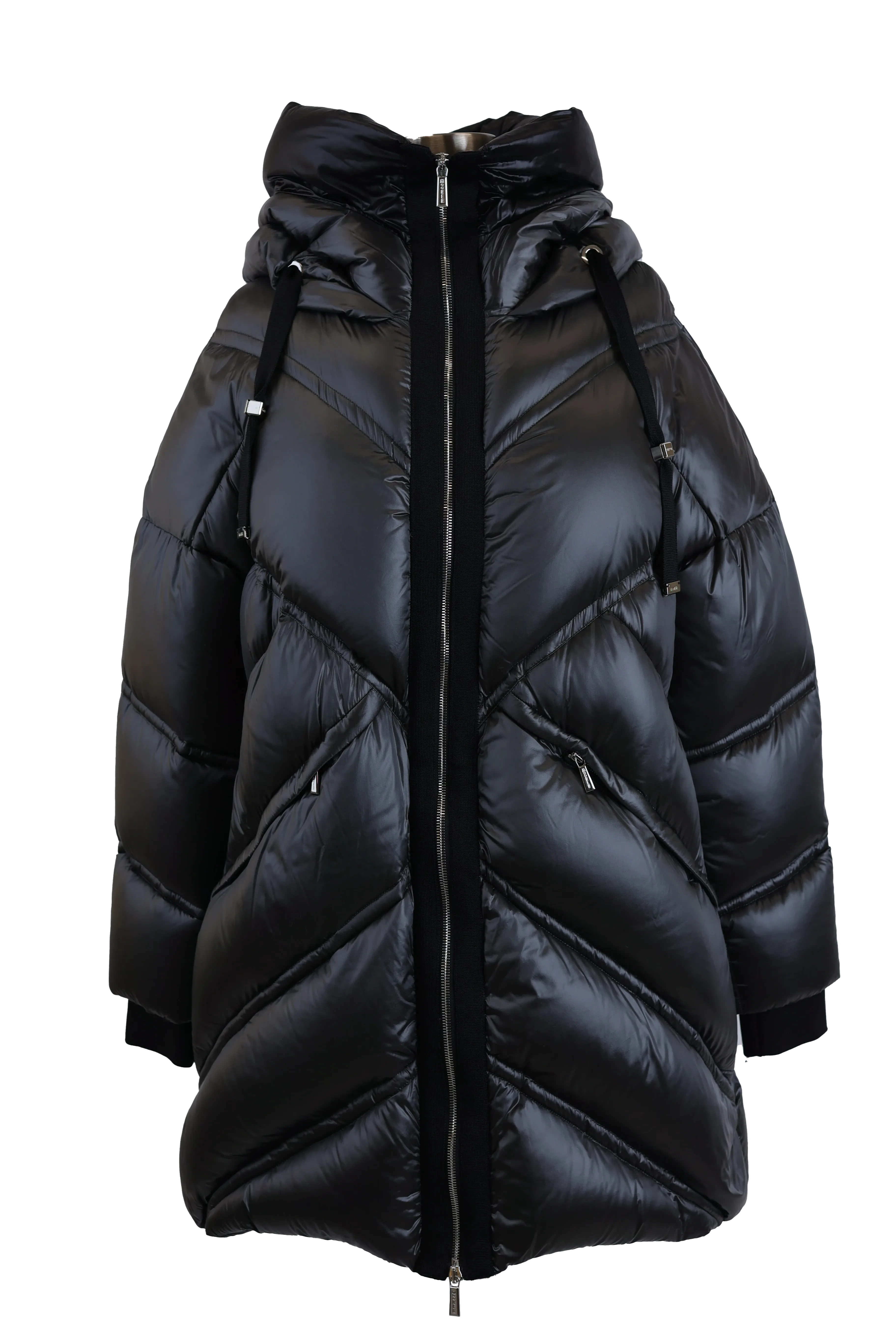 Long Down Filled Parka Coat