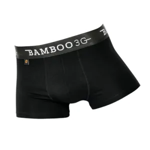 Low Rise Bamboo Trunk - Black