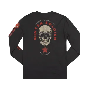 Marvel Winter Soldier Charcoal Long Sleeve