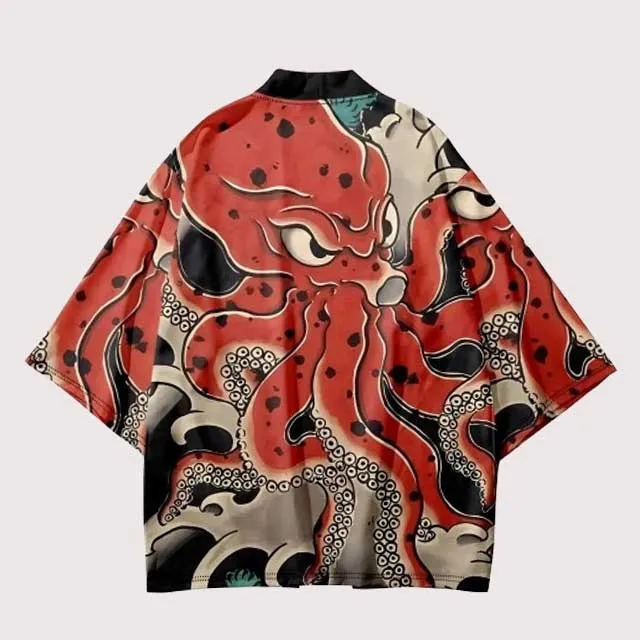 Octopus Kimono Jacket