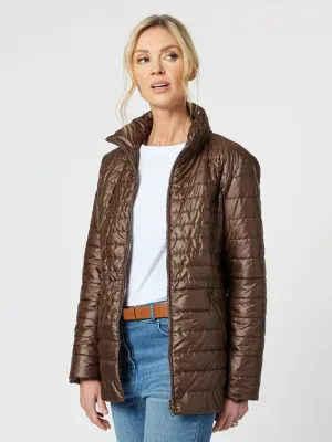 Pearlised Puffer Jacket