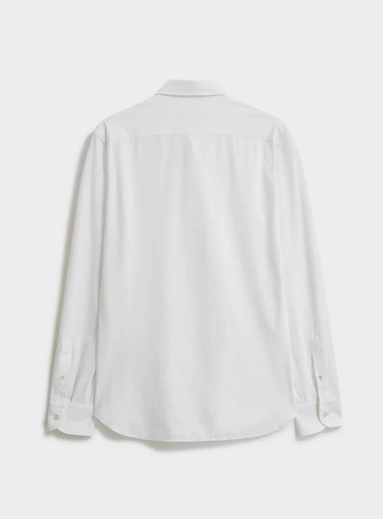 Recycled Italian | White Twill Comfort Shirt