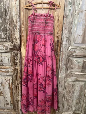 Smocked Floral Sundress