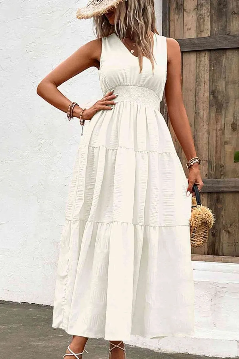 Summer Breeze Tiered Maxi Dress