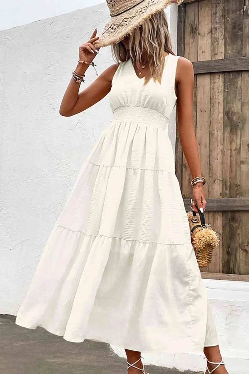 Summer Breeze Tiered Maxi Dress