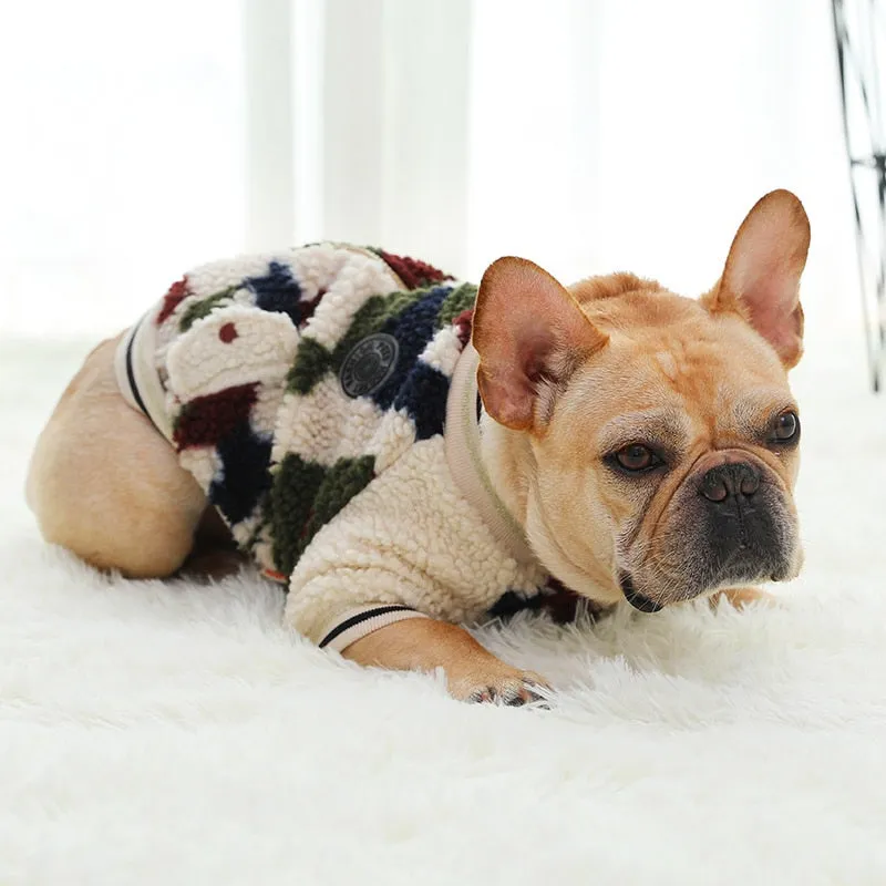 Winter Vest Jacket for French Bulldog (WS306)