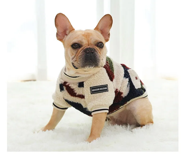 Winter Vest Jacket for French Bulldog (WS306)