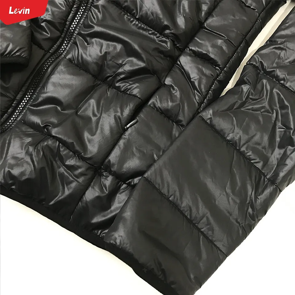 Womens Winter Windproof Hooded Padded Jacket