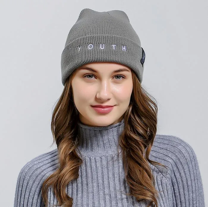 YOUTH Winter Fashion Warm Beanie for Women